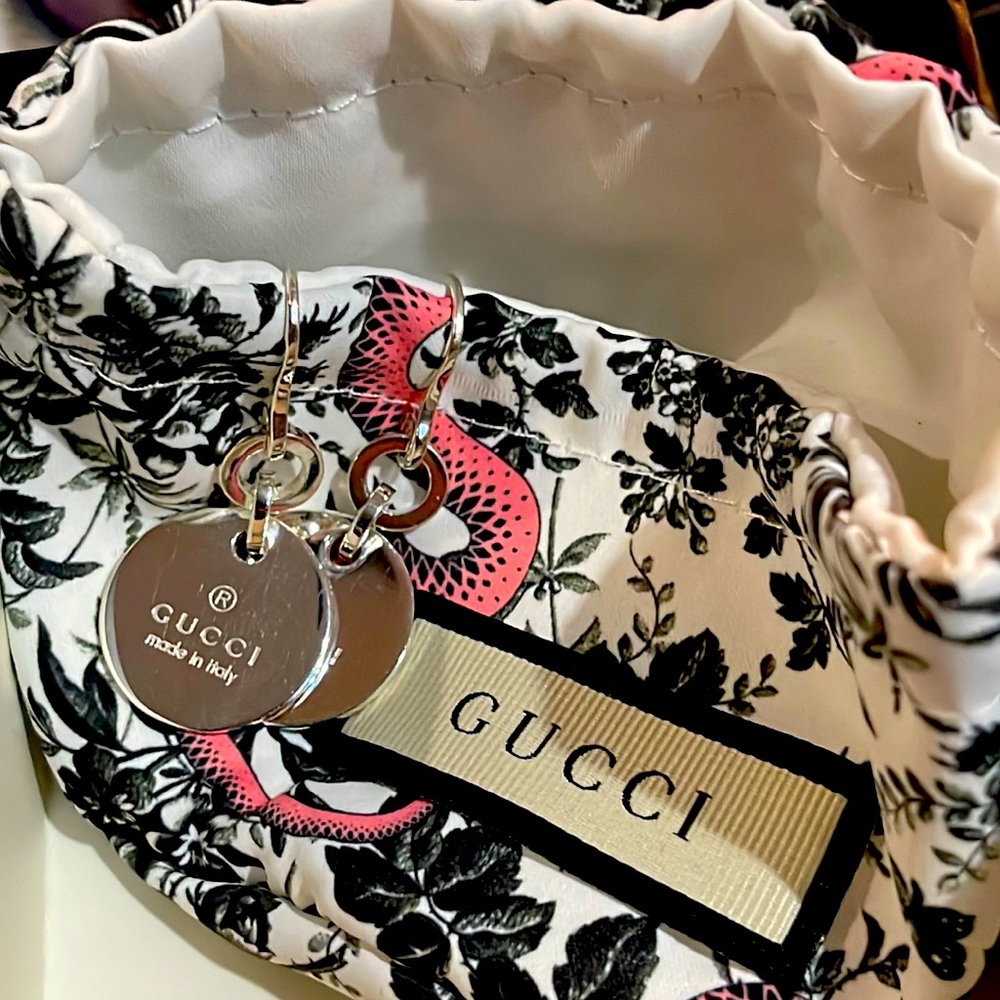 Gucci sterling silver earrings